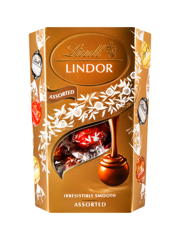 КОНФЕТЫ LINDT LINDOR 137Г АССОРТИ С НЕЖНОЙ ТАЮЩЕЙ НАЧИНКОЙ(8)